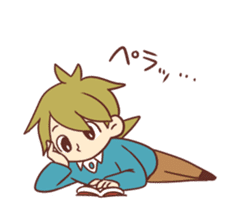 Read ignored girl & Read ignore boy sticker #4486146