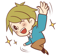 Read ignored girl & Read ignore boy sticker #4486150