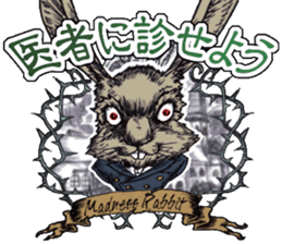 Madness Rabbit sticker #4486857