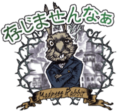 Madness Rabbit sticker #4486866