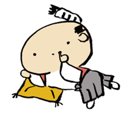 Manmaru-kun sticker #4487622