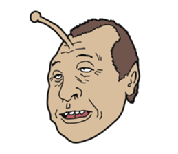 Uncle aliens sticker #4487677