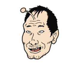 Uncle aliens sticker #4487682