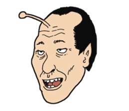 Uncle aliens sticker #4487683