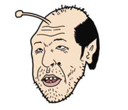 Uncle aliens sticker #4487686