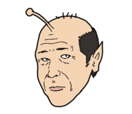 Uncle aliens sticker #4487688