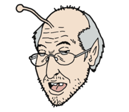 Uncle aliens sticker #4487696