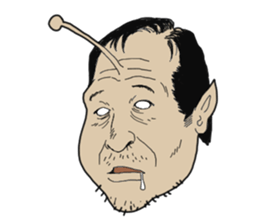 Uncle aliens sticker #4487697