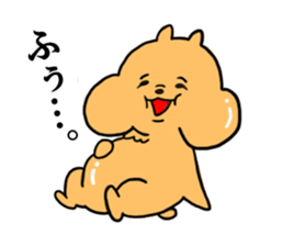 A hamster and the squirrels. sticker #4488276