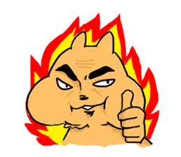 A hamster and the squirrels. sticker #4488284