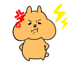 A hamster and the squirrels. sticker #4488285