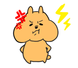 A hamster and the squirrels. sticker #4488285