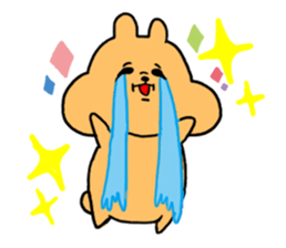 A hamster and the squirrels. sticker #4488296