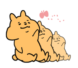 A hamster and the squirrels. sticker #4488304