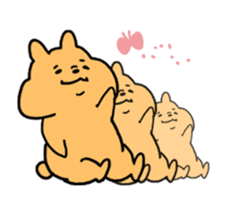 A hamster and the squirrels. sticker #4488304