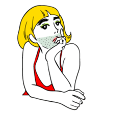 A good listener! sticker #4488343