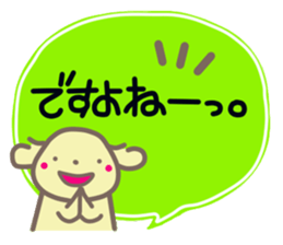 Puppy Marphy(Speech Bubbles) sticker #4488688