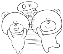 Mr.white bear Japanese edition sticker #4488832