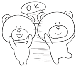 Mr.white bear Japanese edition sticker #4488832