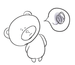 Mr.white bear Japanese edition sticker #4488835