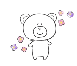 Mr.white bear Japanese edition sticker #4488837