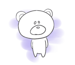 Mr.white bear Japanese edition sticker #4488839