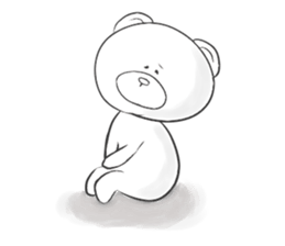 Mr.white bear Japanese edition sticker #4488858