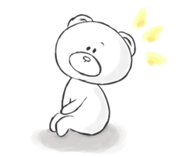 Mr.white bear Japanese edition sticker #4488859