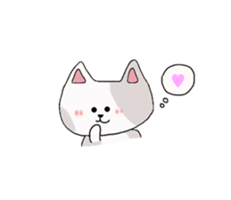 Nyany's Japanese Cat sticker #4489128