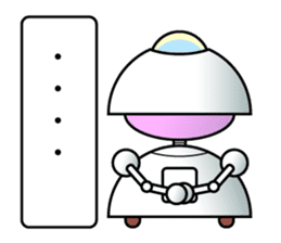 It is a robot commenting on. sticker #4489391