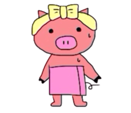 BallerinaPig sticker #4489419