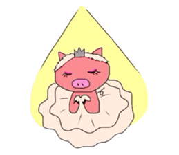 BallerinaPig sticker #4489427