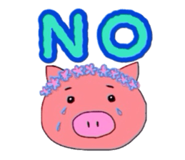 BallerinaPig sticker #4489429