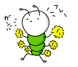 Mushimaru-kun of insect life! sticker #4489490
