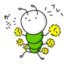 Mushimaru-kun of insect life! sticker #4489490
