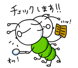 Mushimaru-kun of insect life! sticker #4489494