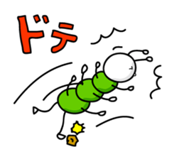 Mushimaru-kun of insect life! sticker #4489507