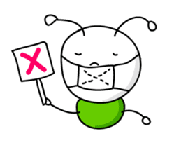 Mushimaru-kun of insect life! sticker #4489509