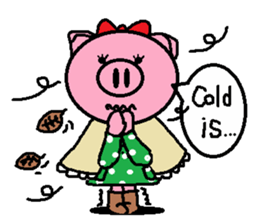 Ton-kun her. English edition. sticker #4489643