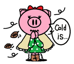 Ton-kun her. English edition. sticker #4489643