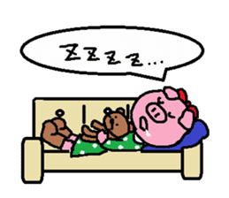 Ton-kun her. English edition. sticker #4489649