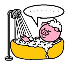 Ton-kun her. English edition. sticker #4489668