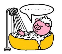 Ton-kun her. English edition. sticker #4489668