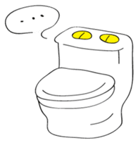 Horror Toilet sticker #4489792
