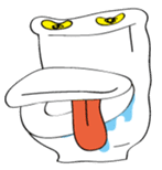 Horror Toilet sticker #4489818