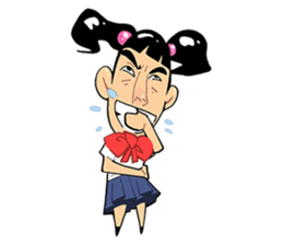 ANGRY AIKO sticker #4490245
