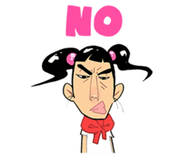 ANGRY AIKO sticker #4490260