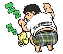 adorably ugly guy. sticker #4490425