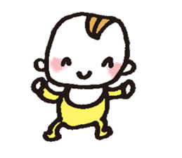 kimakima babys sticker #4490468