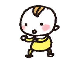 kimakima babys sticker #4490469